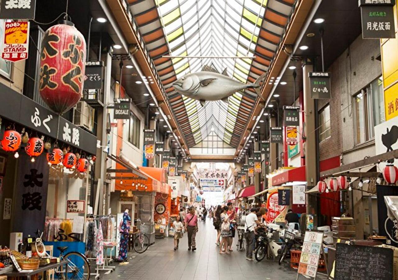 Kuromon Crystal Hotel Osaka Exterior foto
